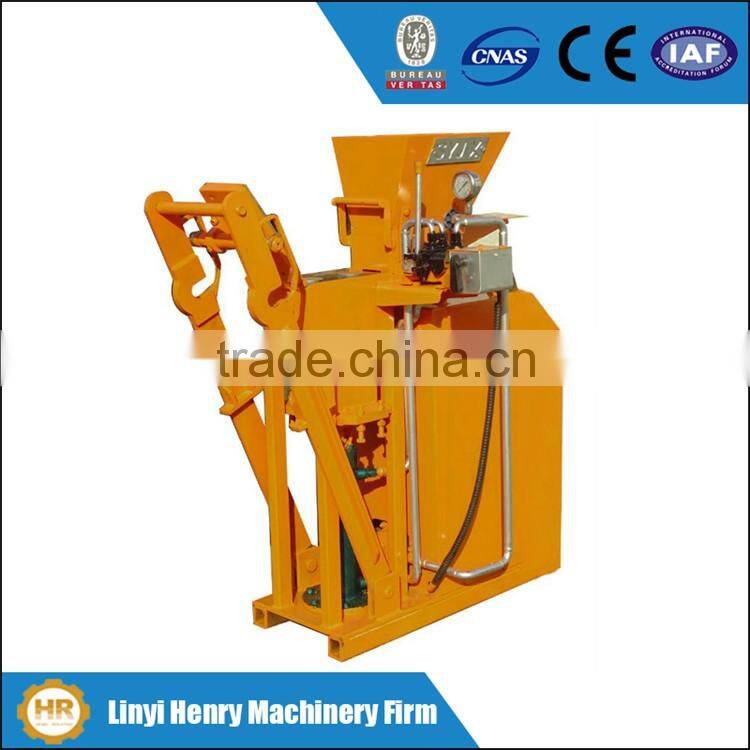 HR1-25 compressed earth blocks machines eco interlocking brick making machine manual hydraulic press machinery