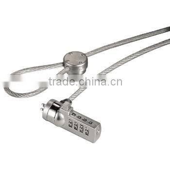4 digital combination LAPTOP LOCK COMBO laptop lock security cable computer lock