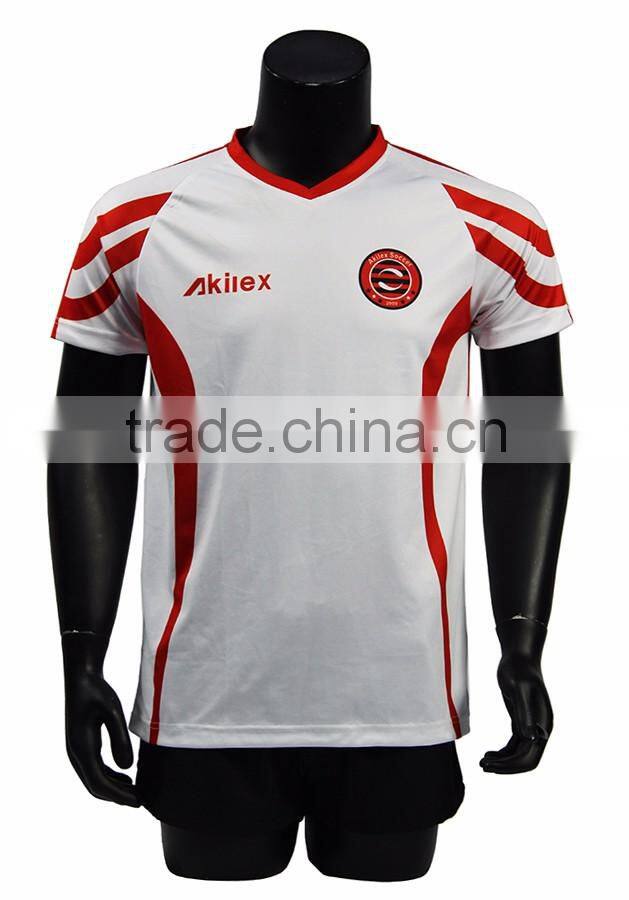 Custom made soccer jersey with your own logo