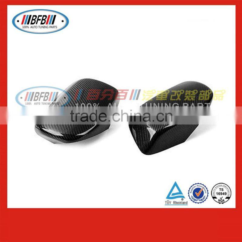 car side mirror caps cover E60 5 series FOR BMW 2004-2009 stick on carbon