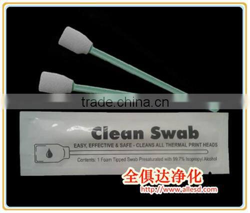 Industrial Dust Free Alcohol Cleanroom Foam Swab