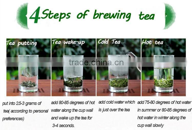 Yijian Organic Green Tea certified by China,EU, U.S,Japan