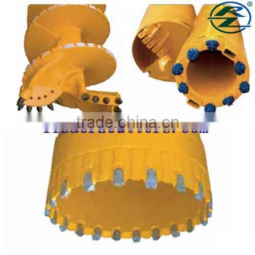 BFZ70 flat rock drilling tools cutting teeth on augers piling machine wear parts
