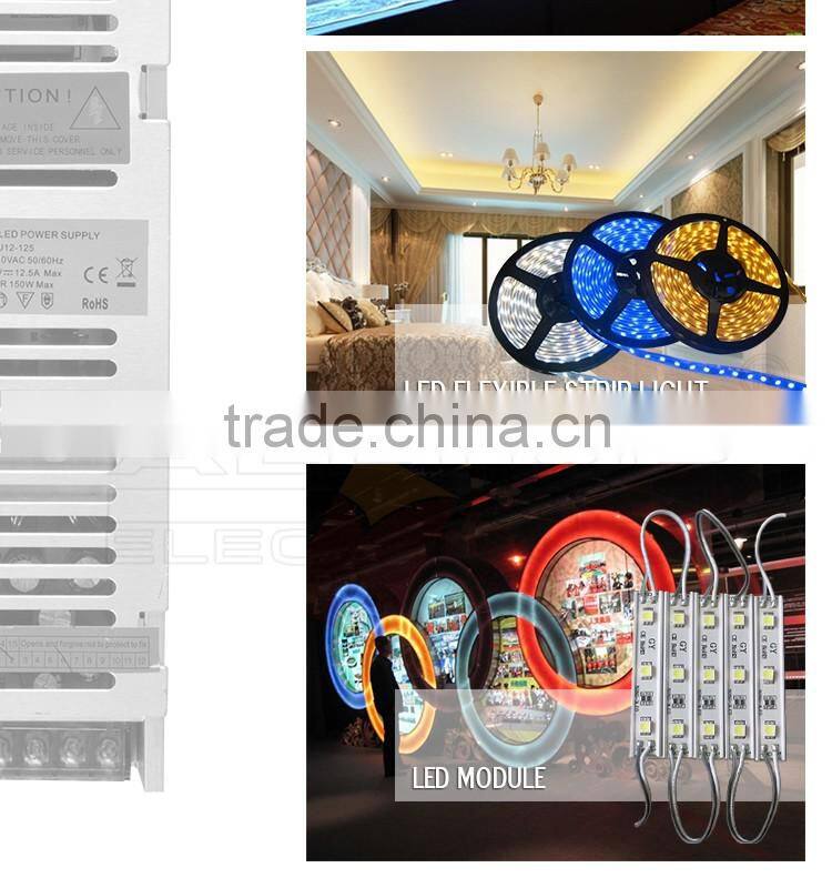 150W constant voltage 12V led power supply 24v switch power supply
