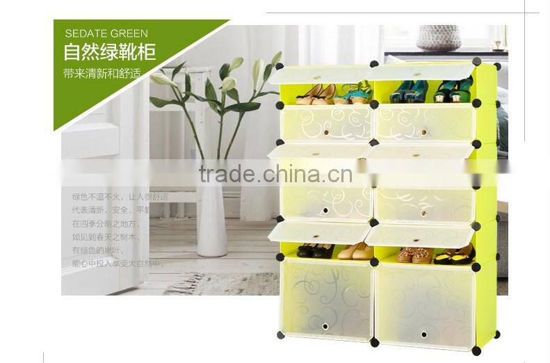Wholesale DIY ventilation plastic shoe cabinet