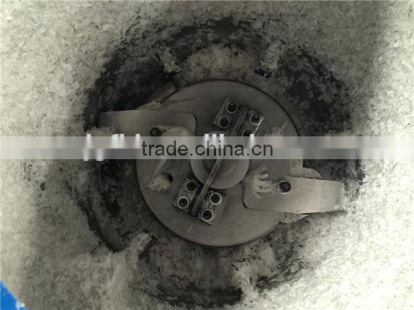 plastic film crusher to small piece agglomerator