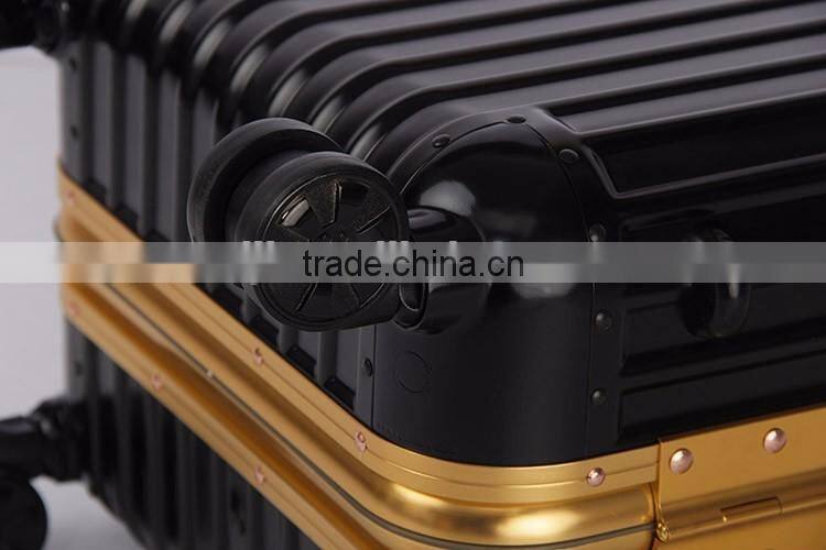 China supplier Sun Hope professional aluminum luggage case with GPS