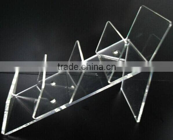 Acrylic bag stand wallet display stand hanging bag display stand