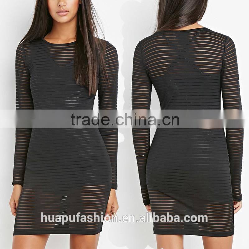 HP680061 2016 hot fashion derocate sequin neck lady fashion dress names, desiger one piece pary dress