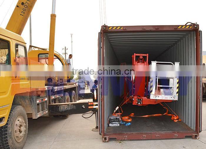 Top rated hydraulic tow behind cherry picker for sale