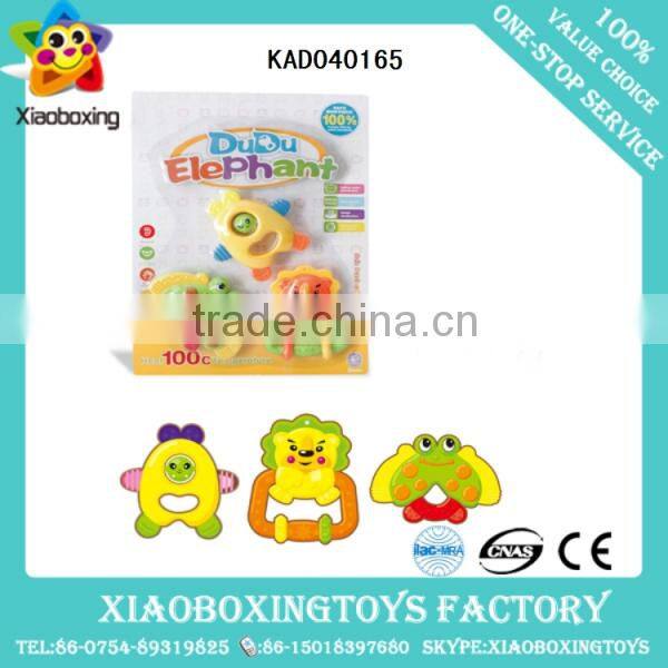 Interesting gift lovely plastic baby bell infant rattle ball toys