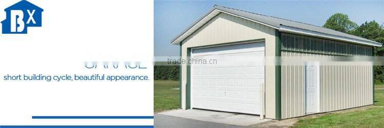 mobile steel frame cheap prefab garage for sale