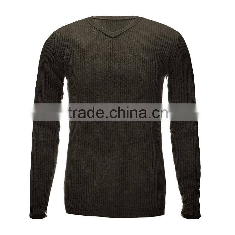 v neck 100% cashmere men sweater