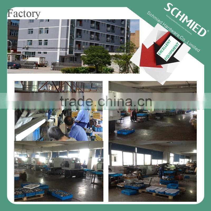 Stainless steel Railing Round Satin base plate in satin finish