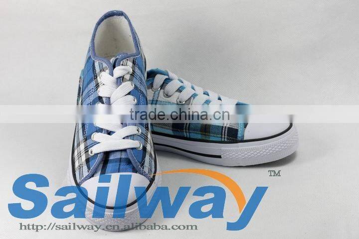 New Low Top Canvas Sneakers Men Shoes All Sizes Check