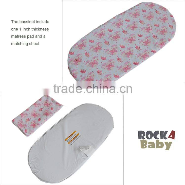 High quality fatory price Deluxe Baby Bassinet bed