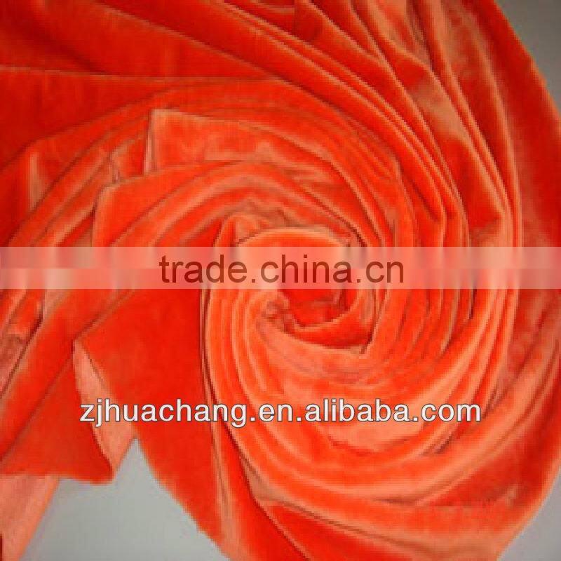 100% Polyester Super Soft Short Floss Velvet Fabric