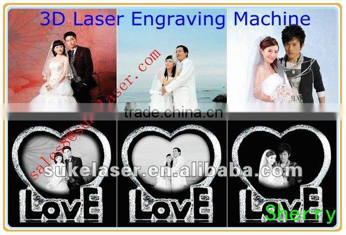 3d Laser Inside Glass Engraving Machine