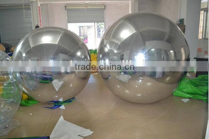 2016 Popular inflatable mirror ball, PVC disco mirror ball for party decoration