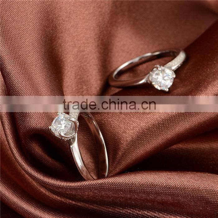 2016 New Arrival s925 Silver Wedding Diamond Rings