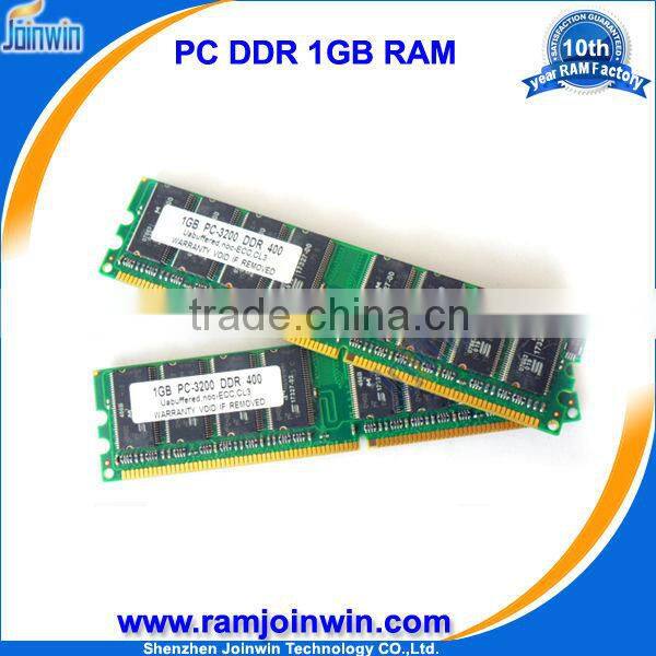 Fast delivery dual module 2pieces 2x1GB ddr 2gb 400mhz momory ram