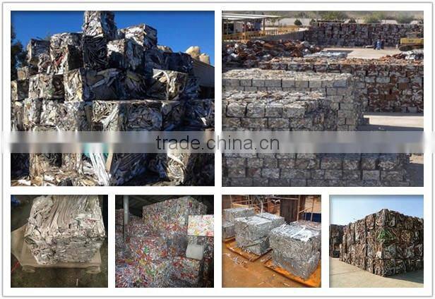 High efficiency automatic hydraulic scrap metal baler car press(High Quality)