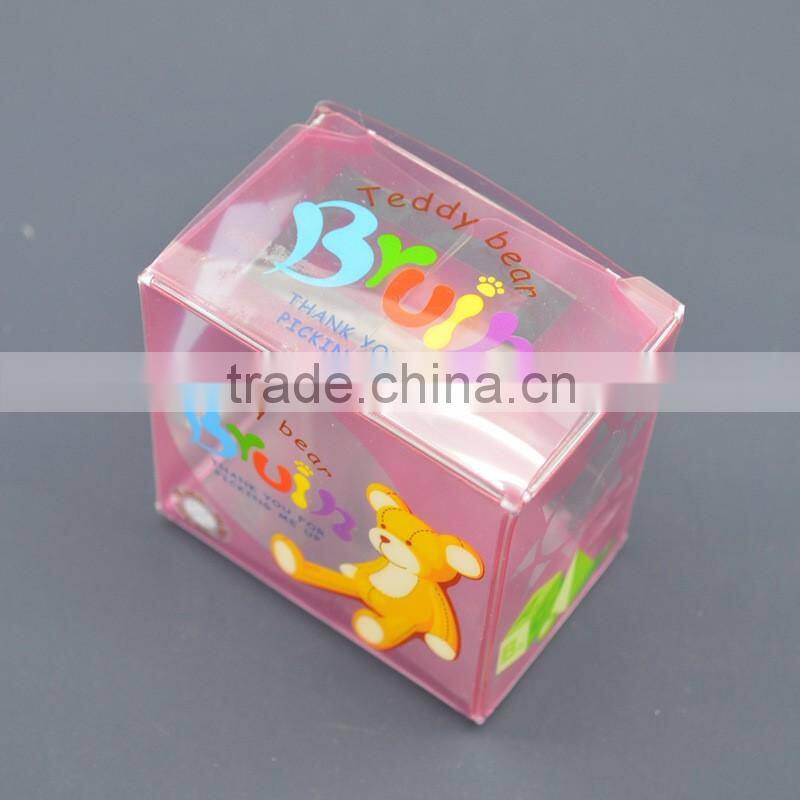 children toy pack PVC box wholesale PET box
