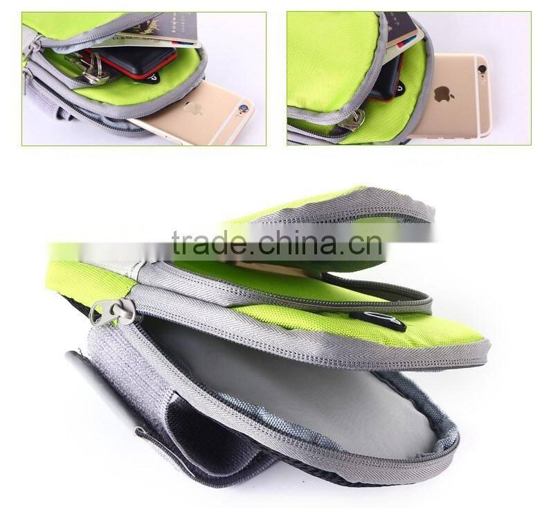 Sport Running Arm Bags Pouch Jogging Gym Adjustable Armband Case for 5.5" Mobile Phone