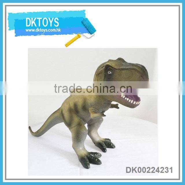 Roto cast dinodsaur soft pvc dinosaur with PP cotton stuffed