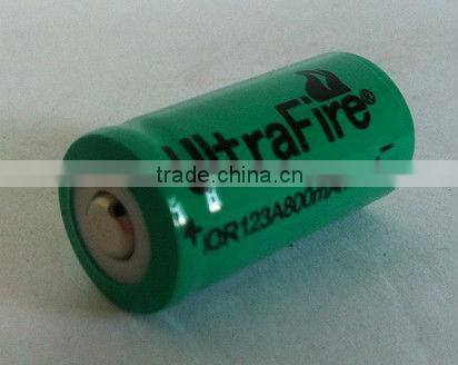 Lowest price!! TrustFire original factory CR123A 3.0v 1400mah non-rechargeable lithium battery for daily use