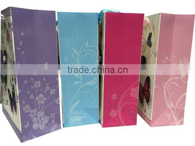 Fahsionable High Quality Gift Package Bag With Logo Printing