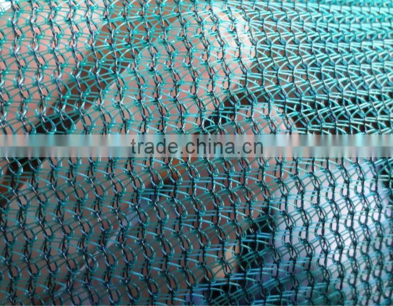 patio cover materials wrap kintting with 100% HDPE and UV,black and dark green pe net mesh