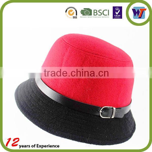 High Quality Wool Cap Felt Available Fedora Feather Hats For Sale Cheap Made In China
