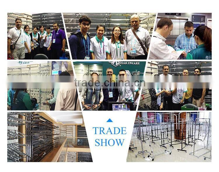 Clear acrylic counter shoe store display racks