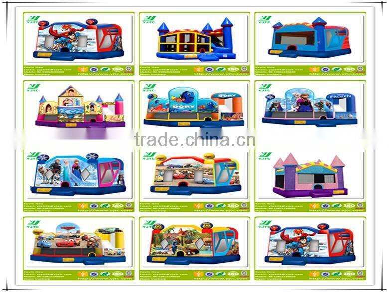 2016 Outdoor Commercial Princess Castles,Inflatable Combo for Kids