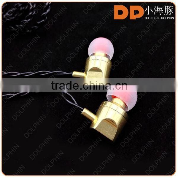 Sport promotion metal earphones in-ear wired earphone for MP3 player