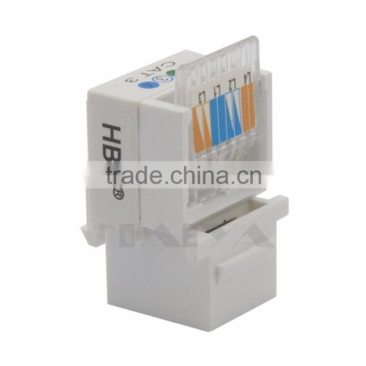 Keystone CAT3 RJ11 Connector