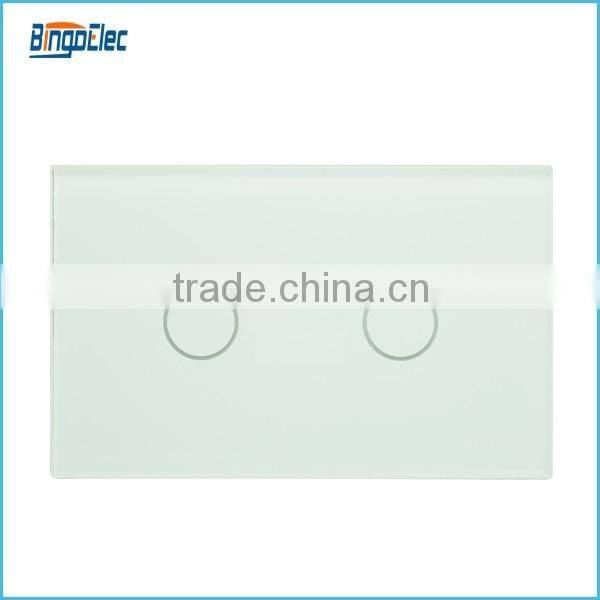 Bingo 220V/50-60HZ,two gang two way switch,touch electric light switch,US standard