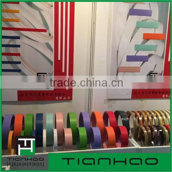 office desk U type profile rubber edge banding for furniture