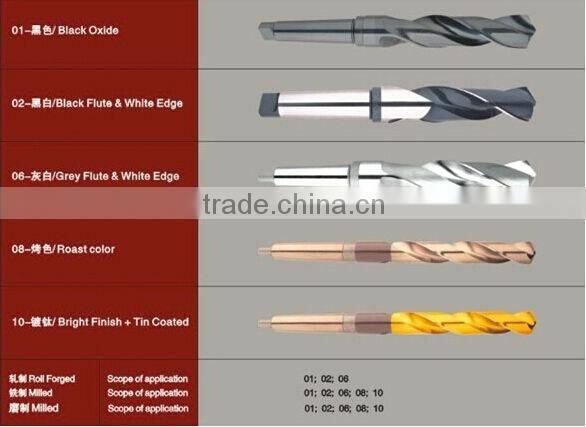 HSS DIN345 Morse Taper Shank Drill Bit
