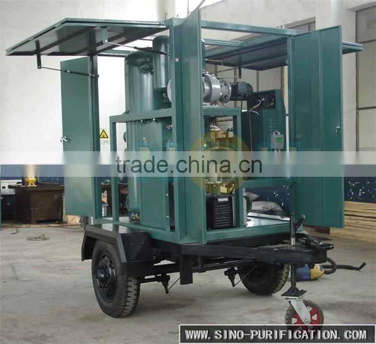 Trailer-mounted Vacuum Transformer Oil Purification