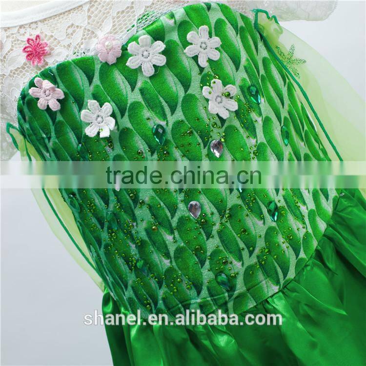 2016 Halloween Popular frozen elsa dress wholesale children girl dress