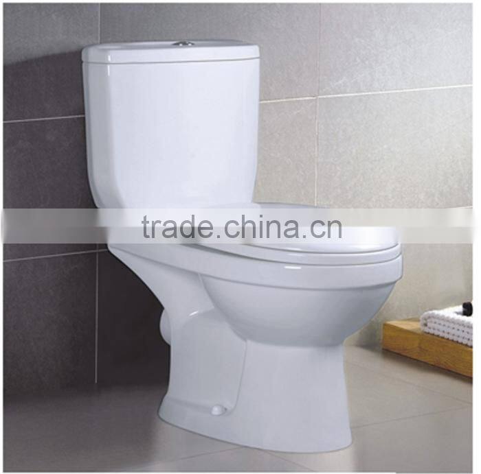 CE certificate Economic Washdown two piece toilet Bowl DT2020