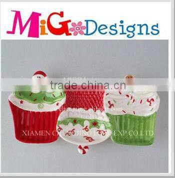 Ceramic Fox Plate New Products Decorative Christmas