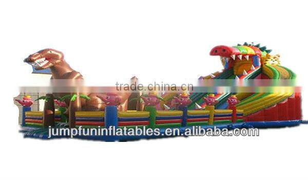 inflatable dinosaur fun city inflatable crocodile slide