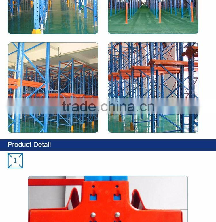Steel Plate Storage Stacking Iron Pallet Drive in Rack