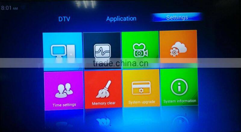 AmlogicS805 OTT Android Satellite TV Receiver Supporting Arabic IPTV