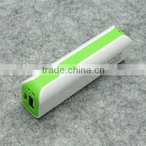 Smart Phone Tablet Use Portable Power Bank Supply 2600mAh