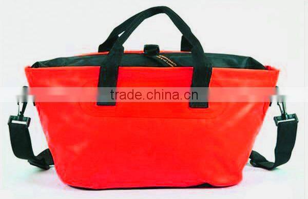 Bright color Tarpaulin Waterproof swimming tote bag