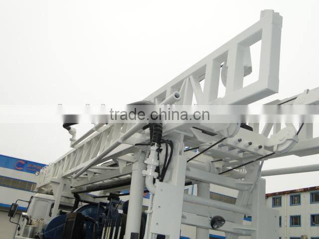 truck mounted water well drilling rig BZC350DF